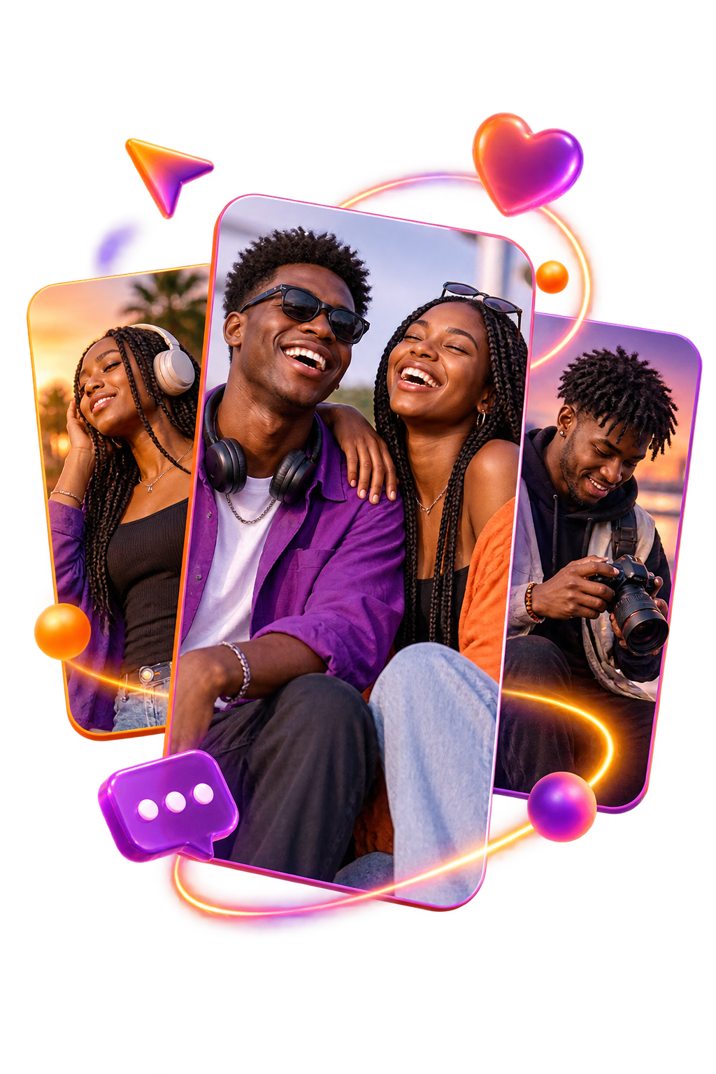 Creators sharing music, photography and moments together